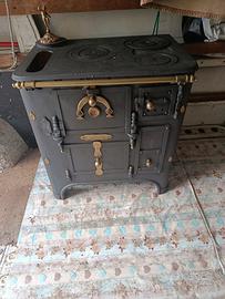 vecchia stufa a mobile 