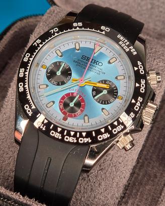 Seikomod daytona summer sky
