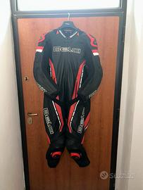 Tuta moto misto canguro  bovino tg 62
