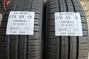 2 PNEUMATICI 175/55 R15 IMPERIAL ESTIVE 90%
