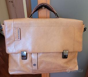Borsa PIQUADRO in pelle, porta PC e tablet