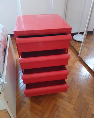 Cassettiera Kartell 4602  di S. Fussel originale 