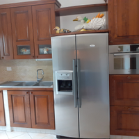Cucina muratura legno noce in Valmontone - Rm