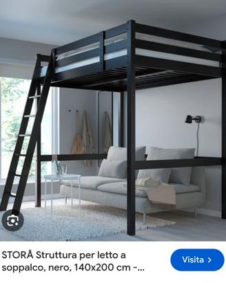Letto soppalco IKEA STORA