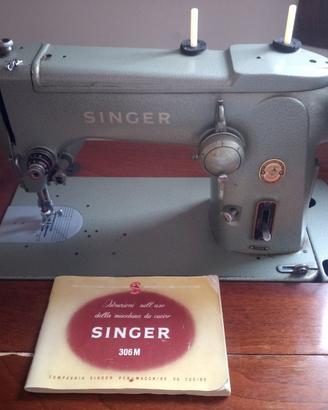 Singer 306 M macchina da cucire '60 con mobiletto