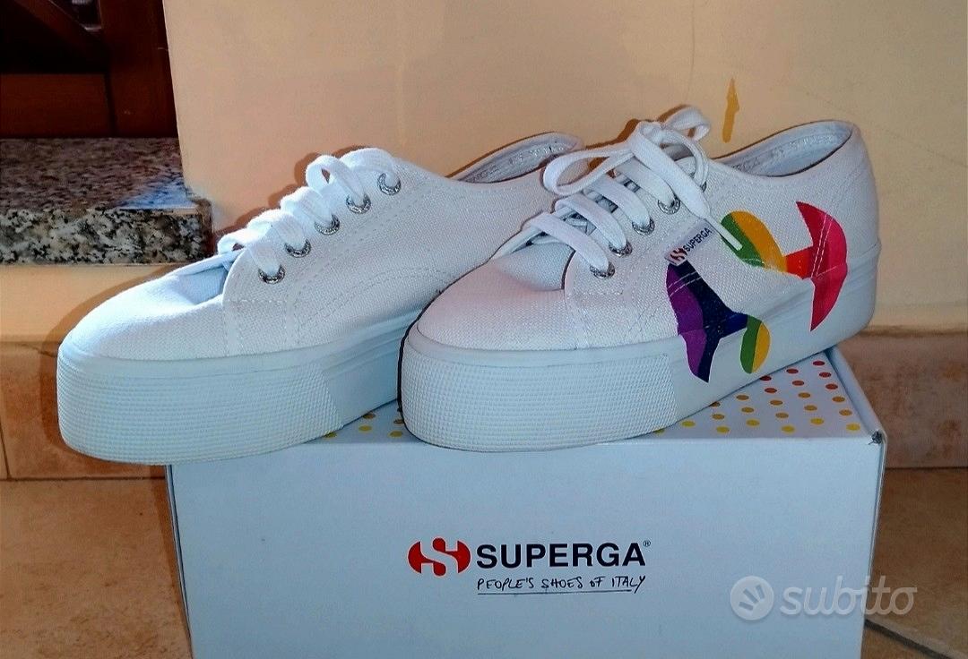 Superga bianche a poco prezzo sale