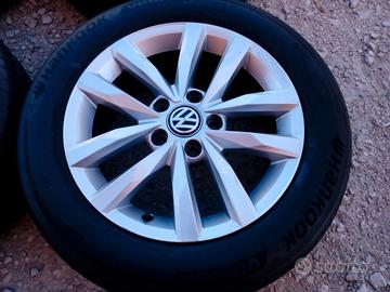 CERCHI E GOMME 16 ORIGINALI VW COD:1247