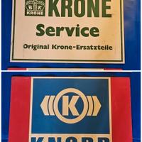 Insegne pubblicitarie varie Officina & vintage