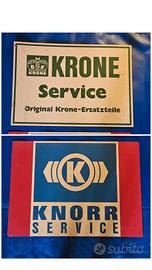 Insegne pubblicitarie varie Officina & vintage