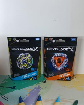 Beyblade X Ring Aether 0-80DS & Valor Bison FB