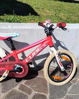 Bici MTB bimbo Cube ruote da 14