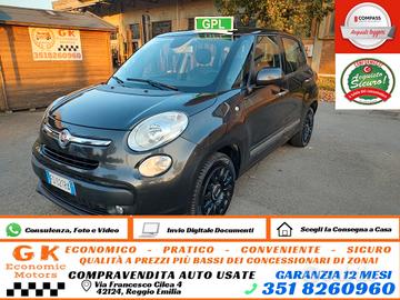 Fiat 500L 1.4 T-Jet 120 CV GPL Lounge, GARANZIA L.