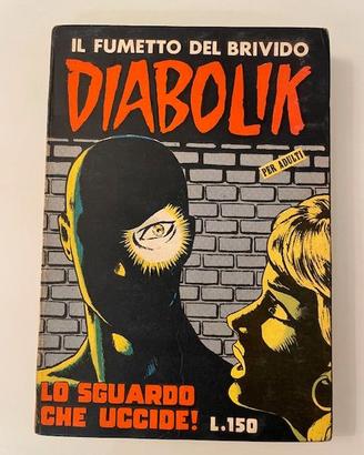 DIABOLIK N°17 PRIMA SERIE INGOGLIA