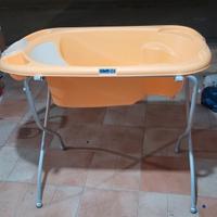 Vasca con supporto per bagnetto bimbi