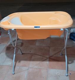 Vasca con supporto per bagnetto bimbi