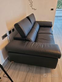 Divano pelle Poltronesofà