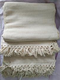 Copriletti in Piquet di cotone antichi