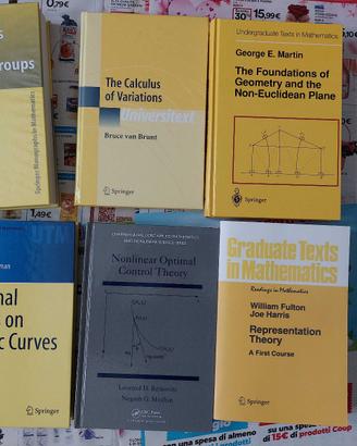 Libri universitari di Matematica T-V