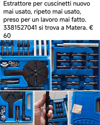 estrattore per cuscinetti 