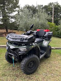 Cfmoto cforce 450l x4 targa gialla ESP