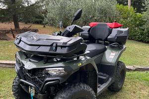 Cfmoto cforce 450l x4 targa gialla ESP