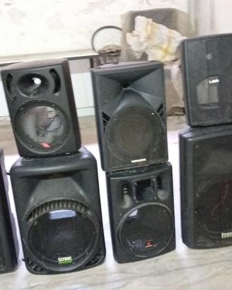 Scocche vuote di casse Street Audio, Lem, XXL, ecc