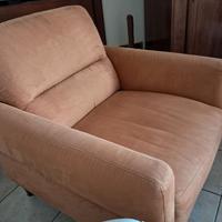 Poltrona arancione Divani & Divani