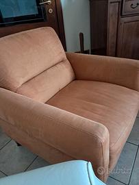 Poltrona arancione Divani & Divani