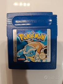 Gioco Gameboy color Pokemon Blue edizione spagnola