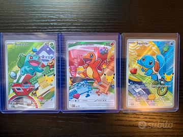 Carte Pokémon Trio kanto