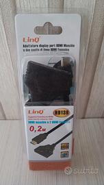 Splitter sdoppiatore hdmi 2 uscite