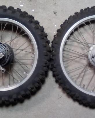 coppia ruote swm cross 21 e 18