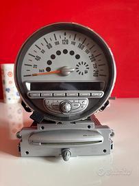 schermo con radio mini cooper originale