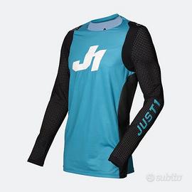 Maglia Bambino Cross Enduro Just1 J-FLEX ARIA Blue