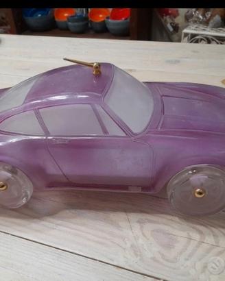 Lampada da tavolo automobile Porsche in vetro
