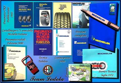 Pubblicazioni Michelin anni 70 e 80 75 anni