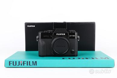Fujifilm X-T30 II - black USATO GARANTITO PER DUE