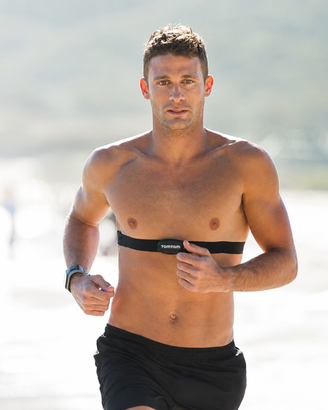 Rilevatore ❤️ cardio sport TomTom e fascia cardio.