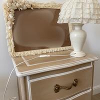 Abat jour e cornice Shabby