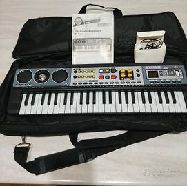 tastiera digitale Bontempi completa di custodia