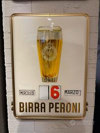 Calendario perpetuo Roy Vercelli birra peroni