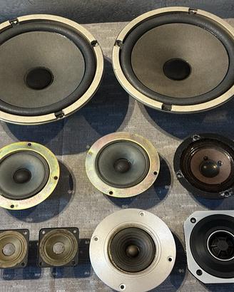 Lotto altoparlanti HI FI stereo vintage