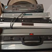 lettore dvd e vhs 