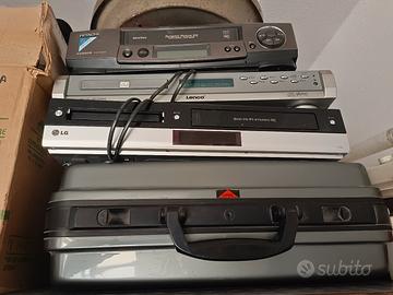 lettore dvd e vhs 