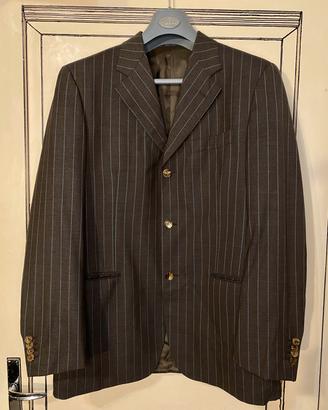 Abito completo uomo Cerruti 1881 gessato pura lana