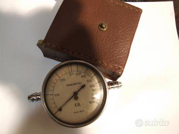 Strumento manometro vintage