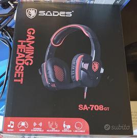 Cuffie da gaming Sades sa-708gt