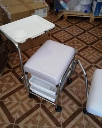 Sgabello pedicure