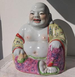 Budda Sorridente Porcellana inizio XX Secolo