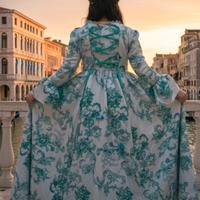 vestito di carnevale ottocentesco (rococò)